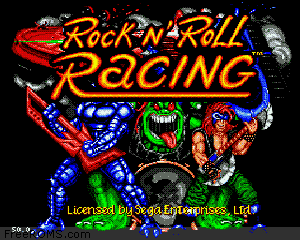 Rock n' Roll Racing Screen Shot 1