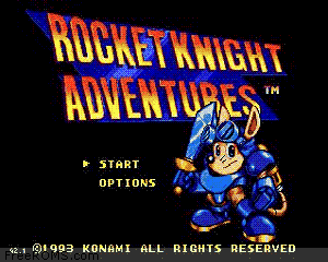 Rocket Knight Adventures Screen Shot 1