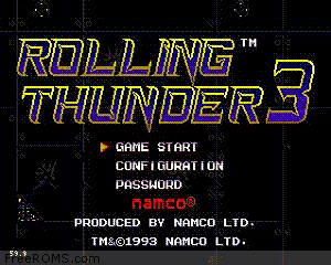 Rolling Thunder 3 Screen Shot 1