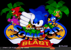 Sonic 3D Blast Screen Shot 1