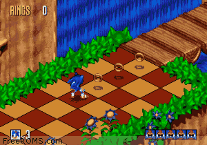 Sonic 3D Blast Screen Shot 2