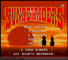 Sunset Riders Screen Shot 1