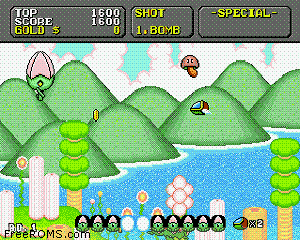 Super Fantasy Zone Screen Shot 2