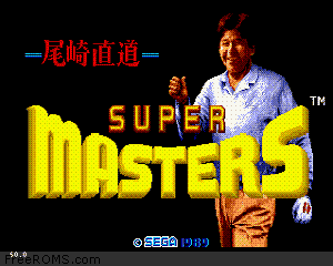 Super Masters Golf (Japan) Screen Shot 1