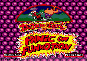 Toejam & Earl in Panic on Funkotron Screen Shot 1