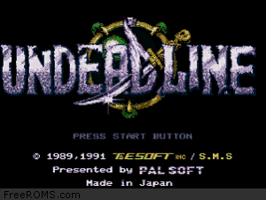 Undead Line (Japan) Screen Shot 1