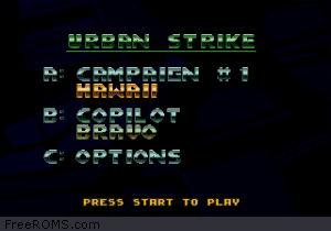 Urban Strike Screen Shot 1