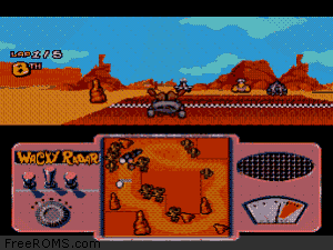 Wacky Races Demo Screen Shot 2