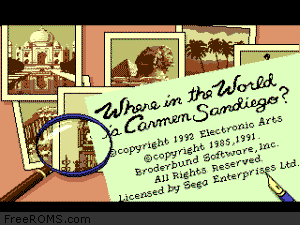 Where in the World is Carmen Sandiego Screen Shot 1