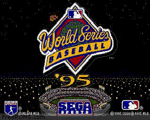 World Series Baseball '95 (32X) Screen Shot 1