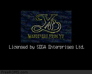 Ys III - Wanderers from Ys Screen Shot 1