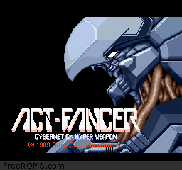 Act-Fancer Cybernetick Hyper Weapon (World revision 2) Screen Shot 1
