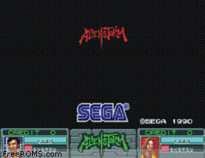 Alien Storm (set 1, Japan, 2 Players, FD1094 317-0146) - Additional screenshot #1 for MAME