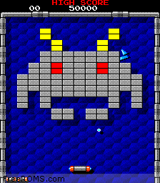 Arkanoid (World) - Additional screenshot #2 for MAME