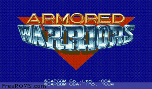 Armored Warriors (US 941024) - Additional screenshot #1 for MAME