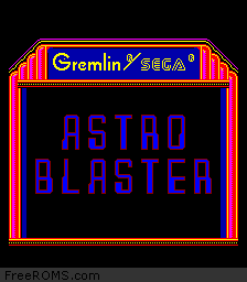Astro Blaster (version 3) Screen Shot 1