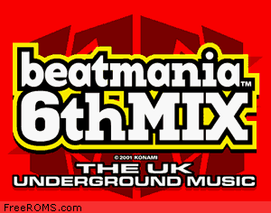 beatmania 6th MIX (ver JA-A) Screen Shot 1