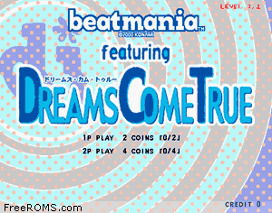 beatmania f. Dreams Come True (ver JA-A) Screen Shot 1