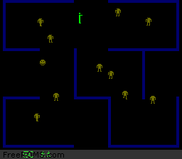 Berzerk (set 1) - Additional screenshot #1 for MAME