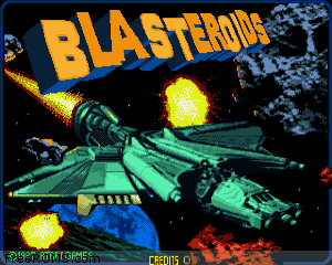 Blasteroids (rev 4) Screen Shot 1