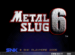 Metal Slug 6 (Metal Slug 3 bootleg) Screen Shot 1