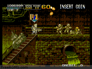 Metal Slug X - Super Vehicle-001 Screen Shot 1