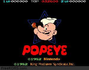 Popeye (revision D) Screen Shot 1