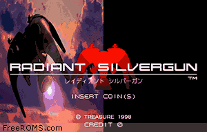 Radiant Silvergun (JUET 980523 V1.000) Screen Shot 1