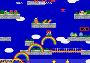 Rainbow Islands (new version) Screen Shot 2