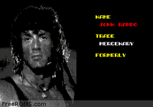 Rambo III (US) Screen Shot 1