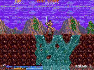 Rastan (US set 2) Screen Shot 2