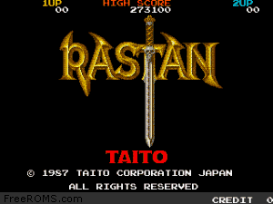 Rastan (World) Screen Shot 1