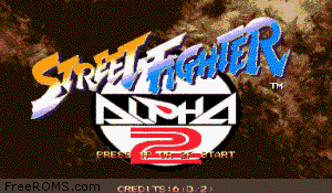 Street Fighter Alpha 2 (US 960306) Screen Shot 1