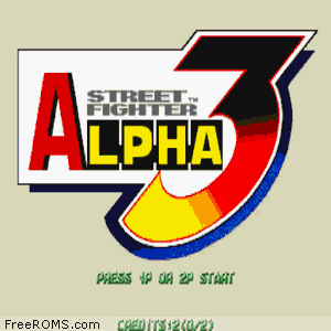Street Fighter Alpha 3 (US 980904) Screen Shot 1