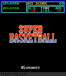Super Basketball (version G) Screen Shot 1