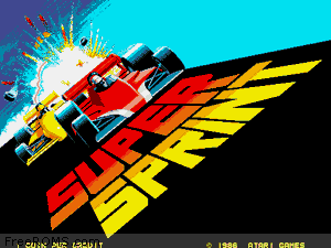 Super Sprint (rev 4) Screen Shot 1