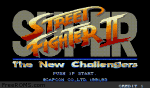 Super Street Fighter II: The New Challengers (World 930911) Screen Shot 1