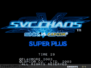 SvC Chaos - SNK vs Capcom Super Plus (bootleg) Screen Shot 1