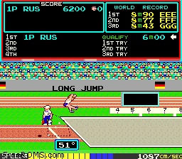 Track & Field Screen Shot 2