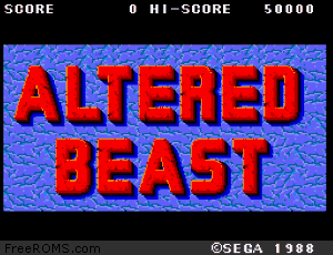 Altered Beast Screen Shot 1