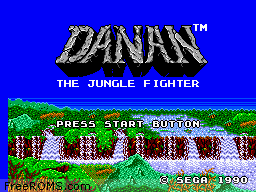 Danan the Jungle Fighter Screen Shot 1