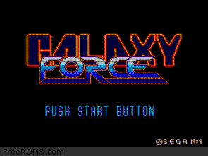 Galaxy Force Screen Shot 1