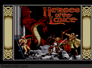 Heroes of the Lance Screen Shot 1