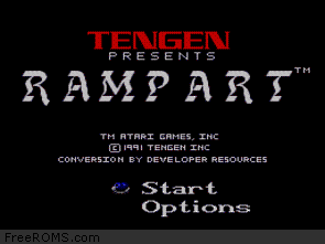 Rampart Screen Shot 1