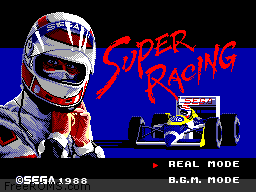 Super Racing Screen Shot 1