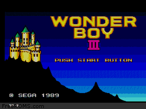 Wonder Boy 3 - the Dragon's Trap Screen Shot 1