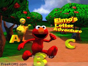 Elmo's Letter Adventure Screen Shot 1