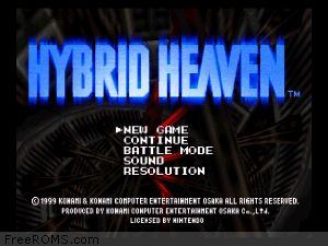 Hybrid Heaven Screen Shot 1