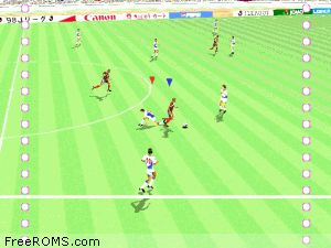 J.League Tactics Soccer Jap Screen Shot 2