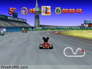 Mickey's Speedway USA Screen Shot 2